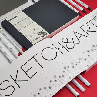 Скетчбук Sketch&Art Horizont, А5, 48 л, черный 8