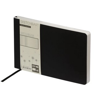 Скетчбук Sketch&Art Horizont, А5, 48 л, черный 2