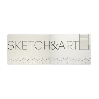 Скетчбук Sketch&Art Horizont, А5, 48 л, красный 6