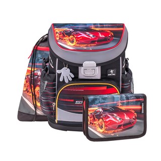 Ранец Belmil Mini Fit Speed с наполнением (пенал, мешок для обуви) 1