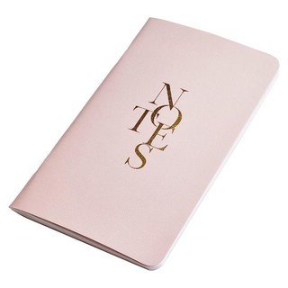 Блокнот 'Notes' розовый, А5, 48 л, линейка, мягкий переплет, скрепка 2