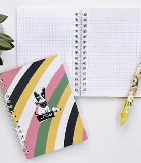 Блокнот 'Pets' для записей А6, 80 л, клетка, на пружине N3722 4