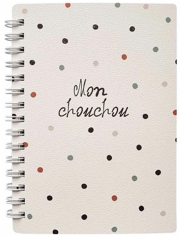 Блокнот 'Pretty' для записей А6, 80 л, клетка, на пружине N3723