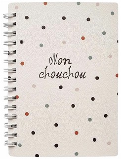 Блокнот 'Pretty' для записей А6, 80 л, клетка, на пружине N3723 1