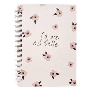 Блокнот 'Pretty' белый, А6, 120 л, клетка, мягкий переплет, спираль 1