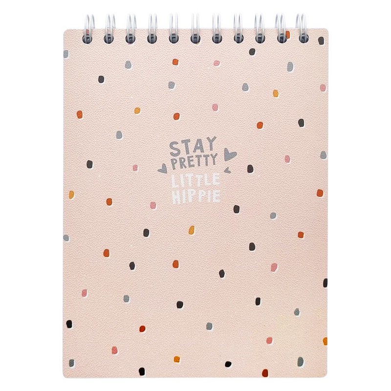 Альбом для рисования Hippie, А5, 45 листов, на пружине