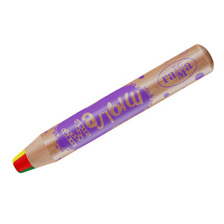 Карандаш с многоцветным грифелем 'Малыш' утолщенный, заточен