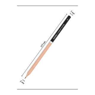 Карандаш ч/г 'Старый мастер', 3H, заточен. Цена за 1 шт. 4