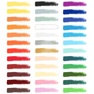 Пастель масляная 36 цветов 'Студия' картонная упаковка 3