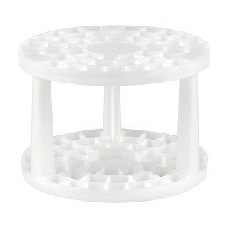 Подставка для кистей, пластик, белая