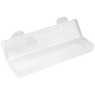 Пенал-футляр для кистей 35х9х3.5 см, пластик, прозрачный 2