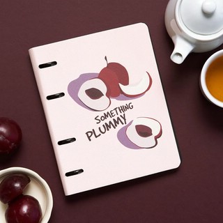 Тетрадь на кольцах 120 л, клетка 'Plummy. Фрукты' 5