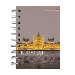 Блокнот А6, 160 л, клетка, на пружине, в ассортименте. Цена за 1 шт. 2