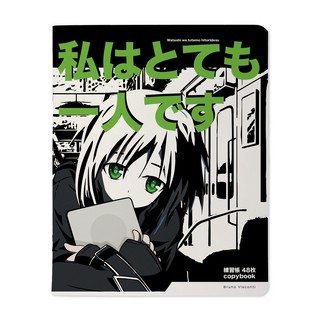 Тетрадь 'Manga Anime. City', 48 листов, клетка, цвет в ассортименте. Цена за 1 шт. 4