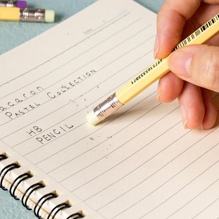 Карандаш чернографитный Deli Macaron HB деревянный с ластиком в ассортименте 9