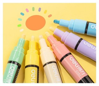 Набор маркеров (6 шт) для скетчинга (акриловый маркер-краска) 3