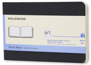 Скетчбук Moleskine Cahier Sketch Album, А6, 9х14 см, 36 листов