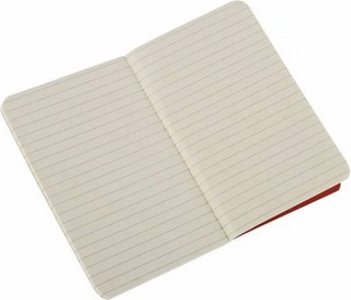 Блокноты Moleskine Cahier Journal Pocket 90x140 мм, 32 л, 3 шт.в наборе, цвет клюквенный 2