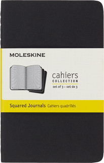 Набор из 3-х блокнотов Moleskine CAHIER JOURNAL QP312 Pocket, 90 x 140 мм