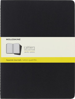 Набор из 3-х блокнотов Moleskine CAHIER JOURNAL QP322 XLarge,...