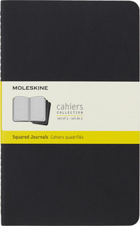 Набор из 3-х блокнотов Moleskine CAHIER JOURNAL QP317 Large, 130 х 210 мм