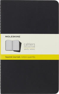 Набор из 3-х блокнотов Moleskine CAHIER JOURNAL QP317 Large, ...