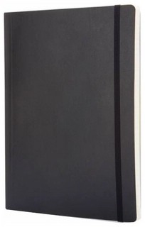 Блокнот 'Classic soft' 190х250 мм, 96 л, линейка, черный 2