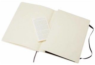 Блокнот 'Classic soft' 190х250 мм, 96 л, линейка, черный 6