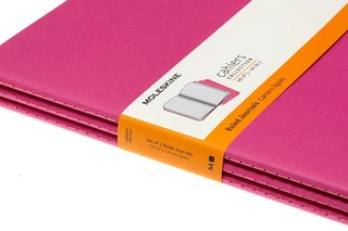 Блокноты Moleskine Cahier Journal XLarge А4, 60 л, 3 шт.в наборе, цвет розовый неон 5