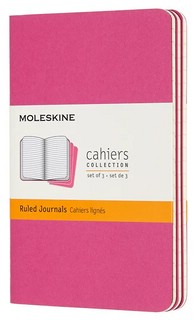 Блокноты Moleskine Cahier Journal Pocket 90х140 мм, 32 л, 3 ш...