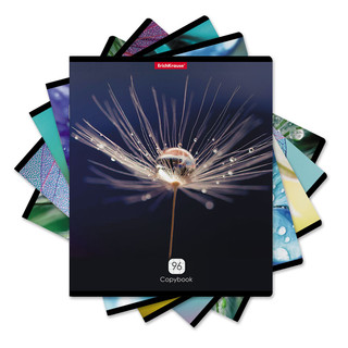 Тетрадь А5, 96 л, клетка 'Макромир', в ассортименте. Цена за ...