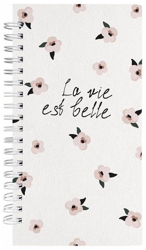 Блокнот Pretty, А6, 100 листов, клетка, на спирали