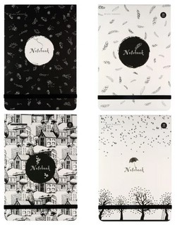 Блокнот А5 100 л, в точку, 'Megapolis Journal' на резинке, в ...