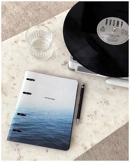 Тетрадь Ocean, 120 листов, клетка, на кольцах 3