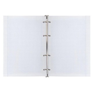 Тетрадь на кольцах Prague, 120 листов, клетка, черный 2