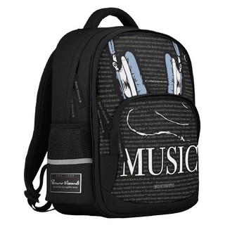 Рюкзак 'Soundmania' классический, черный, с эргономичной спинкой 2
