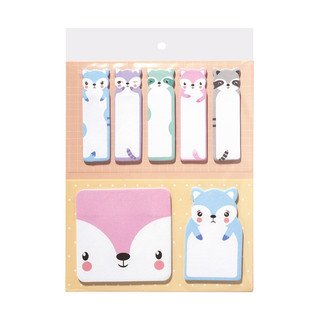 Набор блоков для записей с клеевым краем из 7 шт. по 20 листо...