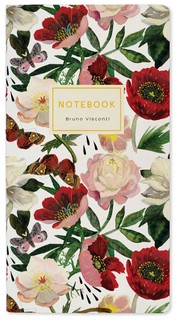 Тетрадь А6 'Пионы' 30 листов, клетка 1