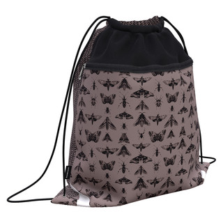 Мешок для обуви 'Night Moth' с карманом на молнии, 50х41 см 