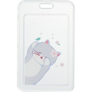 Бейдж Deli 'Котик', с клипом и карабином, артикул 64807, 1550702-K 4