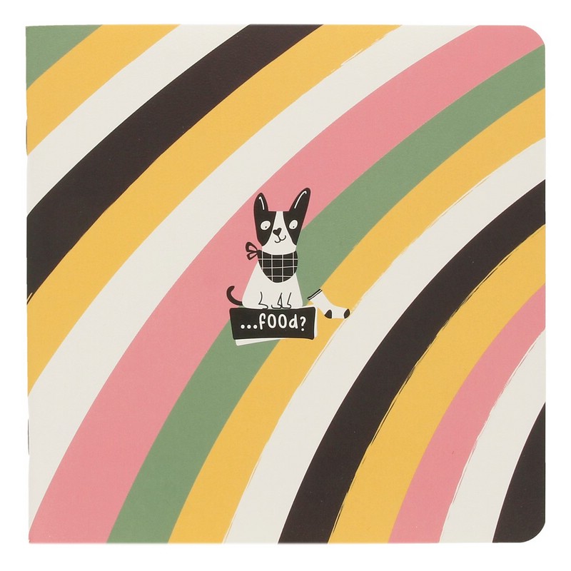 Скетчбук 'Pets' 40 листов, на скрепке, 17х17 см