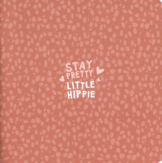 Блокнот Hippie, нелинованный, крапинка, 40 листов