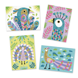 Песочные картинки Djeco «Прекрасные птицы» 2