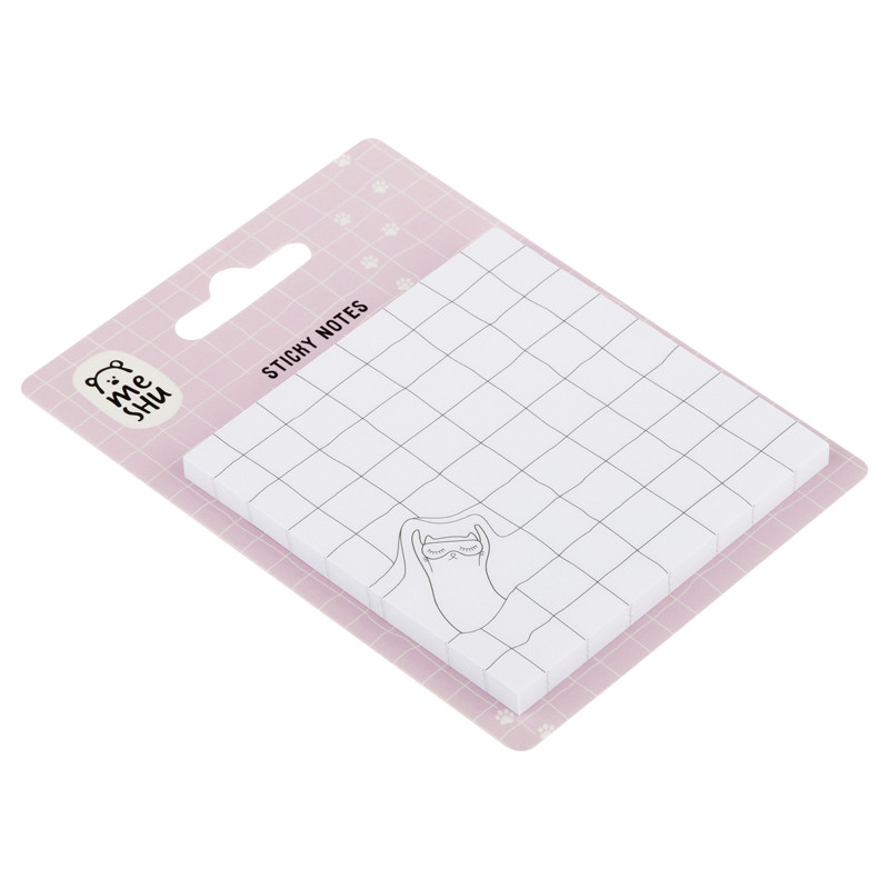 Самоклеящийся блок 'Right cat' 75х75 мм, 50 листов 'Cell'