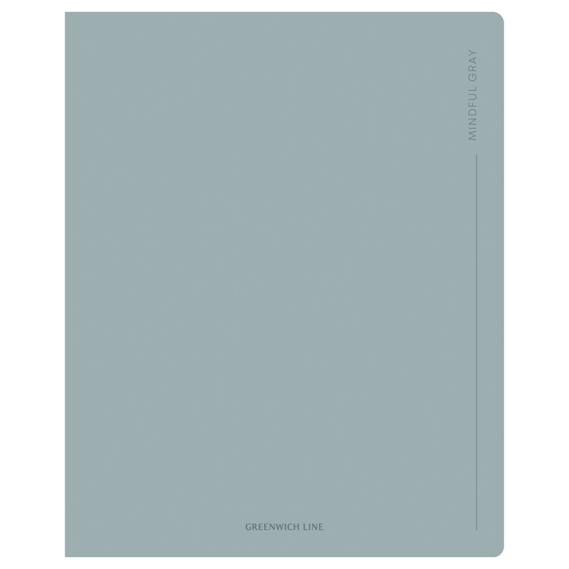 Тетрадь 48 листов, А5, клетка 'Gray'