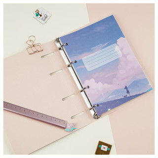 Тетрадь на кольцах А5, 100 листов 'Blooming dreams' 3