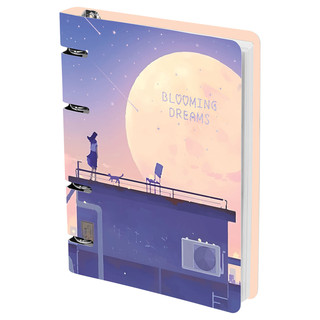 Тетрадь на кольцах А5, 100 листов 'Blooming dreams' 1