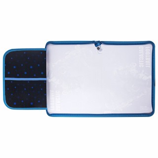 Папка для труда на молнии 'Football' А4, 1 отделение, откидная планка 6