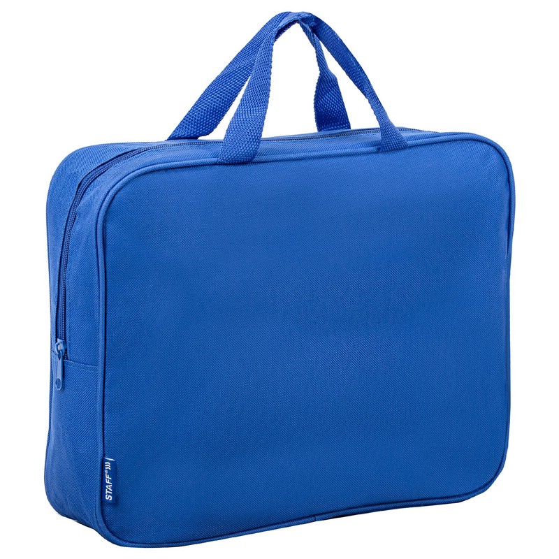 Папка на молнии с ручками А4 'Everyday' полиэстер, синий