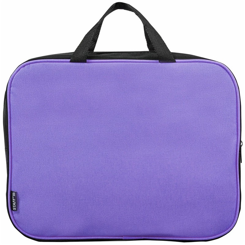 Папка на молнии с ручками 'Everyday' А4, полиэстер, сиреневая